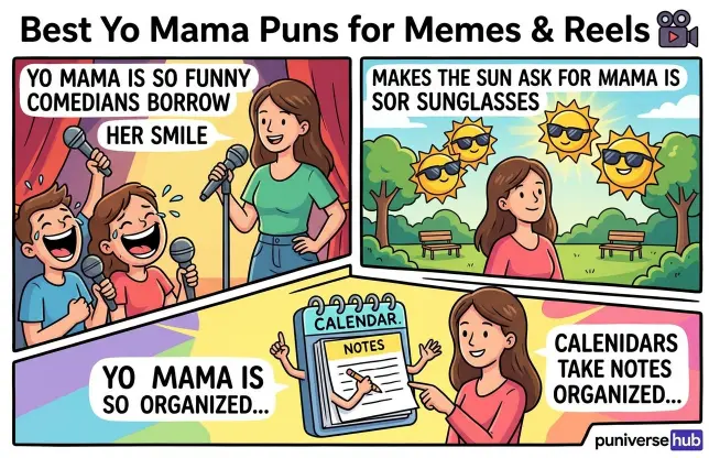 Best Yo Mama Puns for Memes & Reels