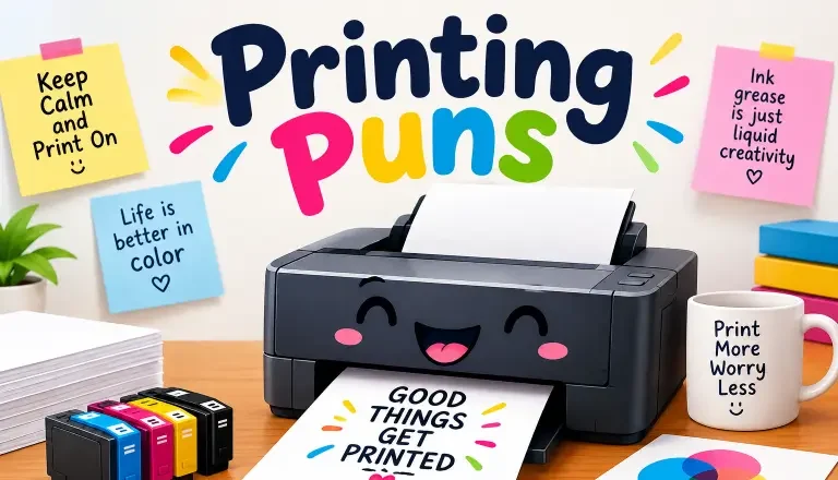 Printing Puns