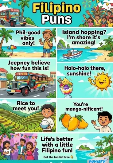 Best Filipino Puns for Memes & Reels 
