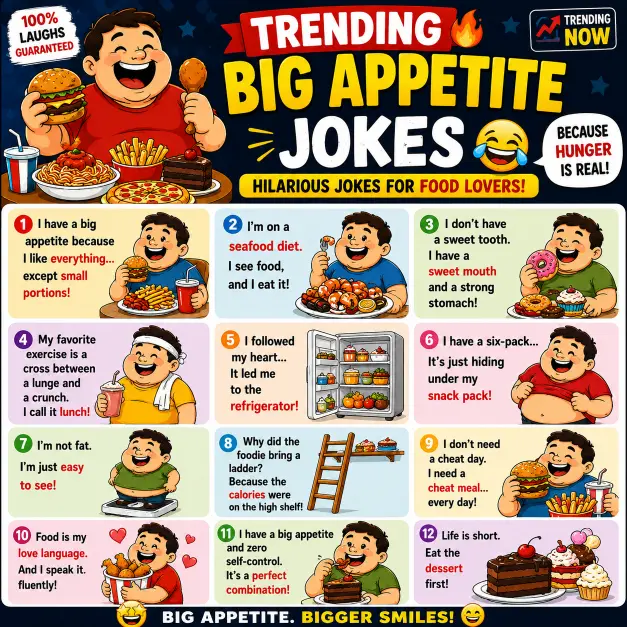 Trending Big Appetite Jokes