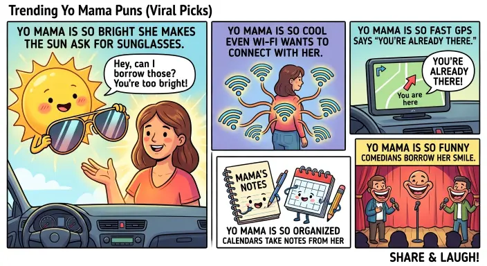 Trending Yo Mama Puns
