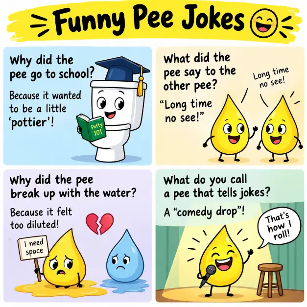 Funny Pee Jokes