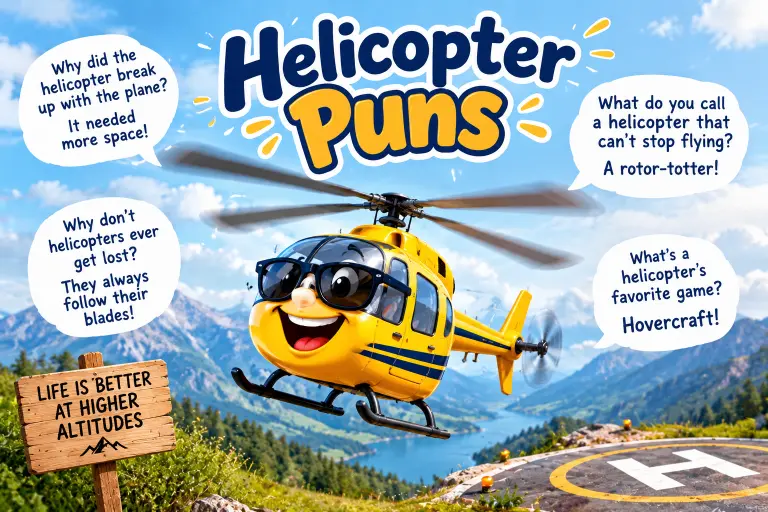 Helicopter Puns