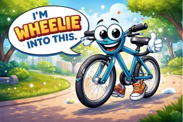 Treanding Bike Puns
