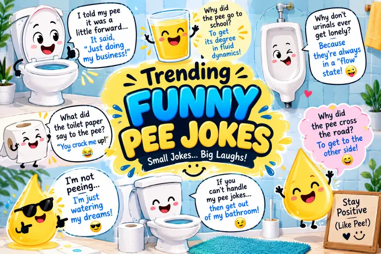 Treanding Funny Pee Jokes 